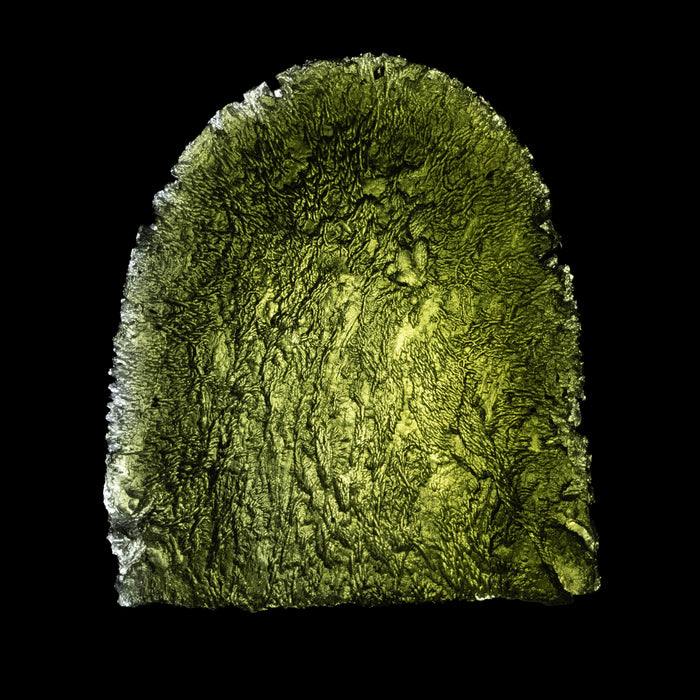 Moldavite 24.30 g 43x39x10mm