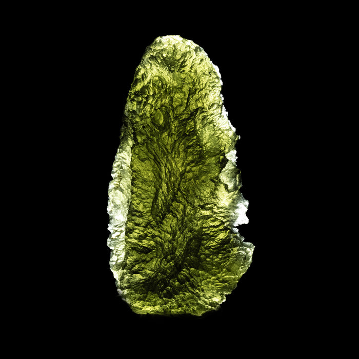 Moldavite 21.74 g 48x24x18mm