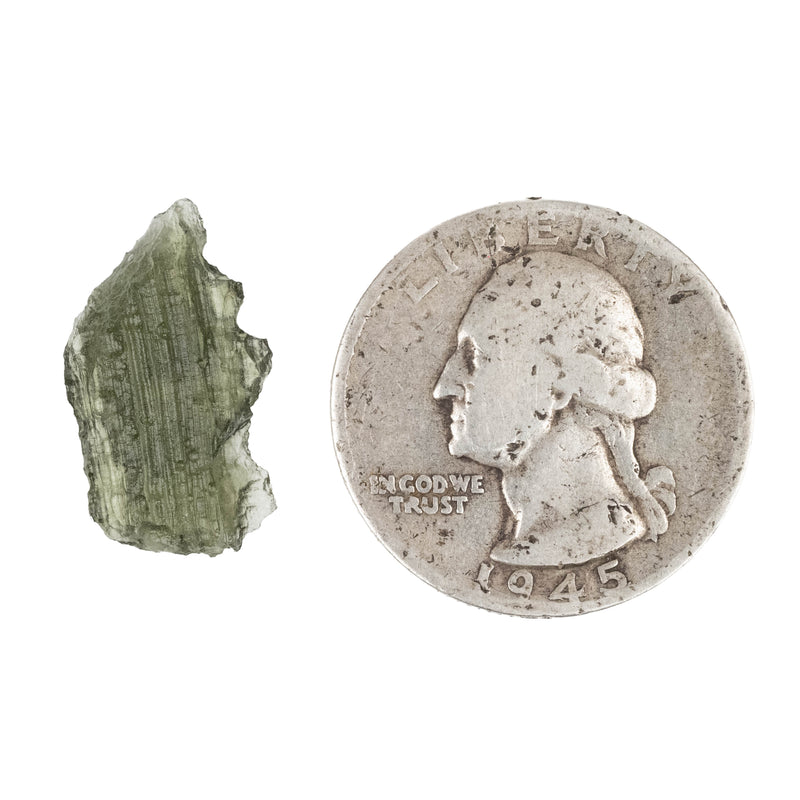 Moldavite 0.96 g 20x11x4mm