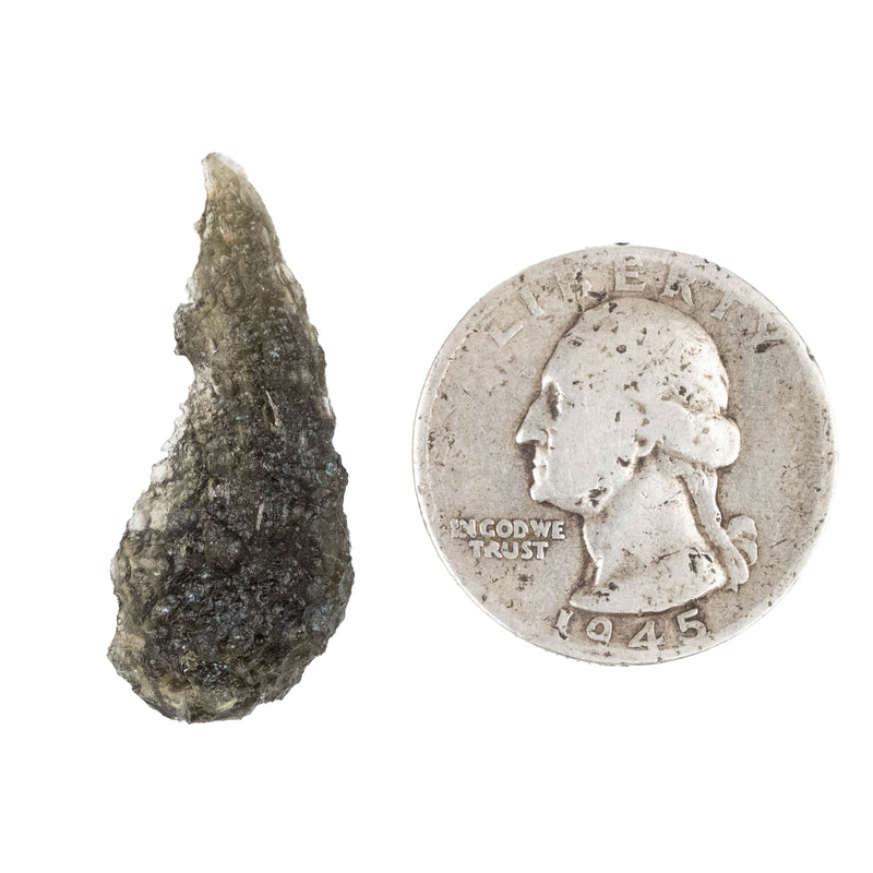 Moldavite 2.37 g 32x13x8mm