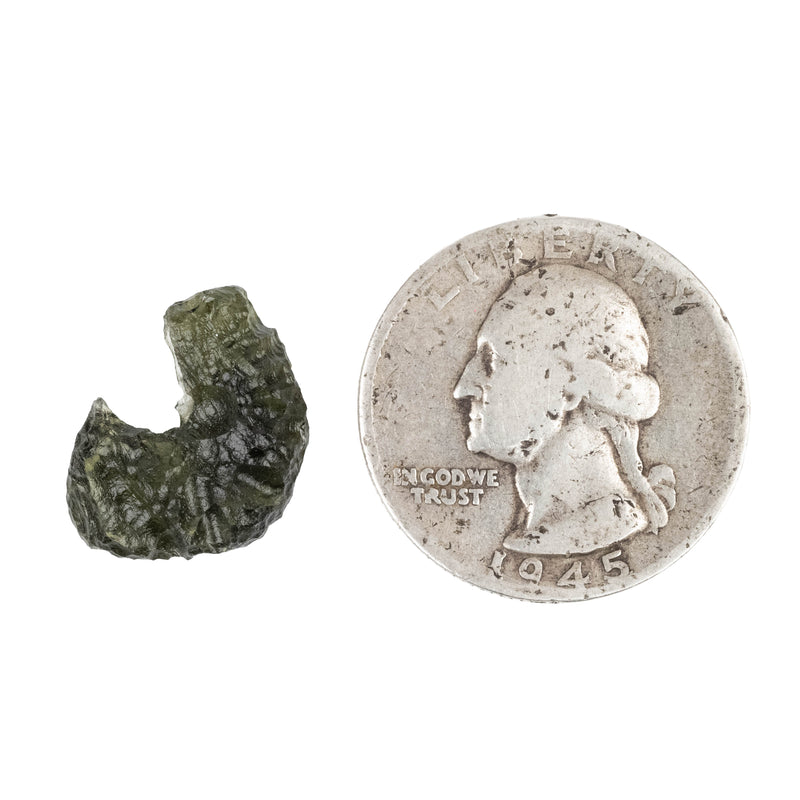 Moldavite 1.40 g 18x13x7mm