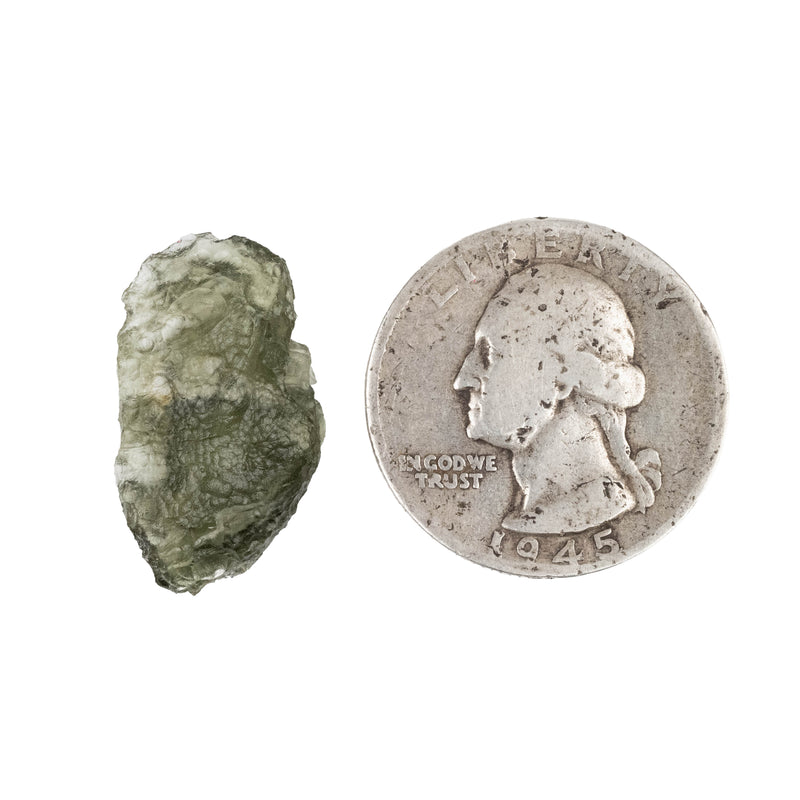 Moldavite 1.56 g 23x14x8mm