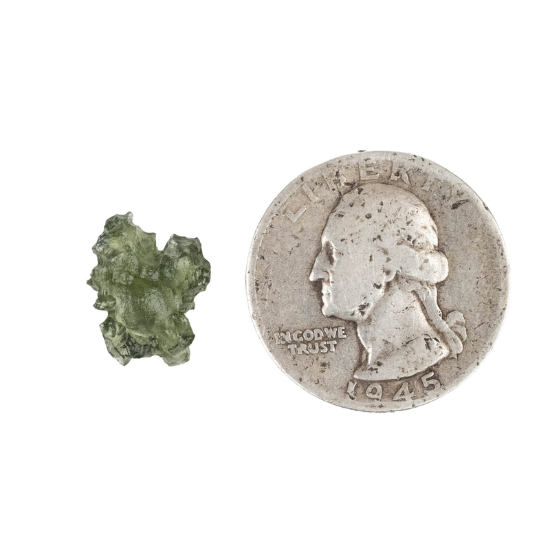 Moldavite 0.67 g 14x11x5mm