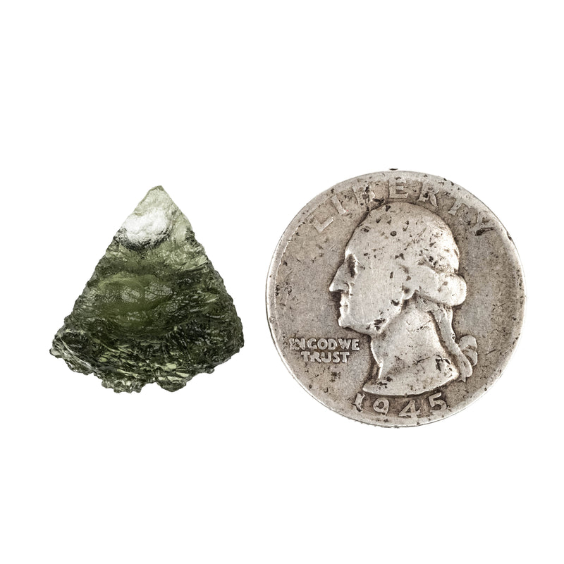 Moldavite 1.94 g 18x17x8mm