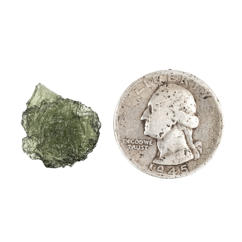 Moldavite 1.74 g 17x16x5mm