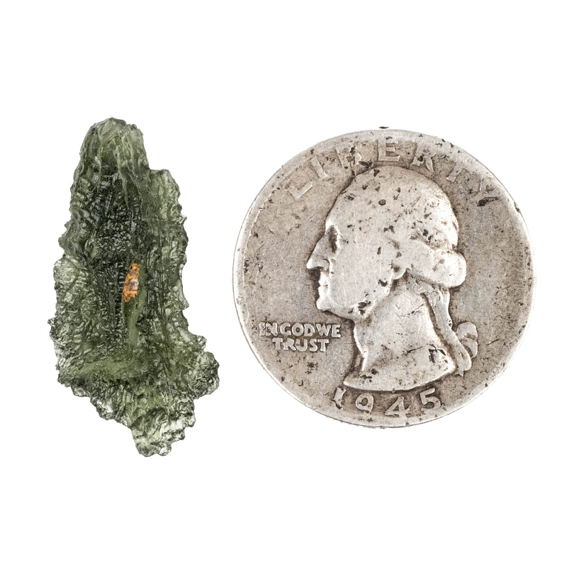 Moldavite 2.19 g 27x13x8mm
