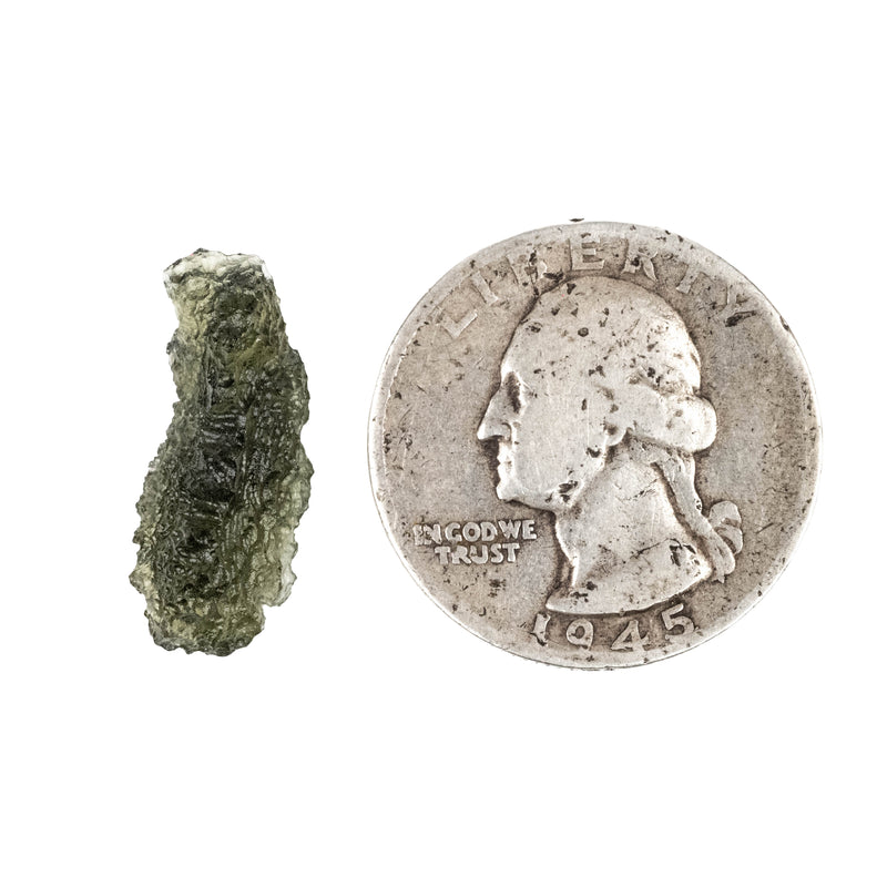 Moldavite 1.27 g 21x9x7mm