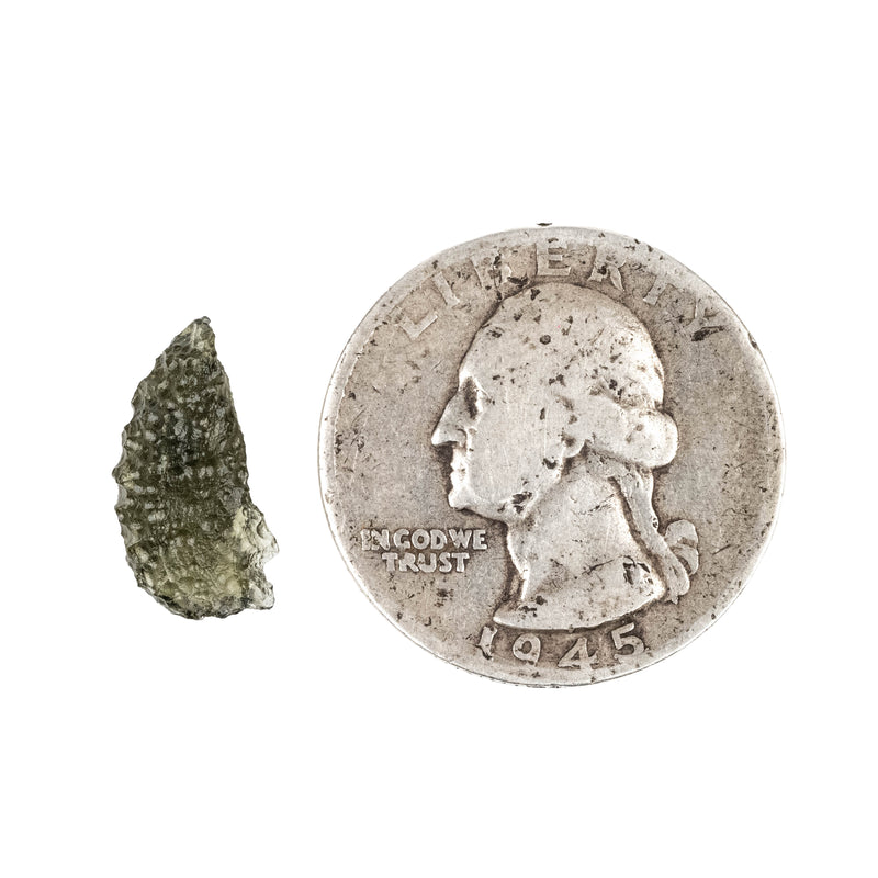 Moldavite 0.60 g 15x7x5mm