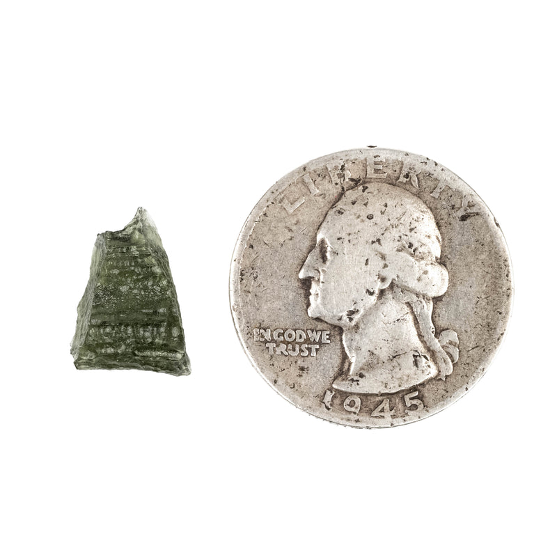 Moldavite 0.89 g 14x9x6mm