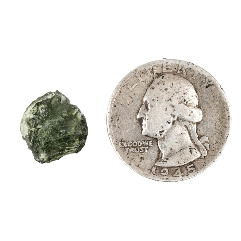 Moldavite 1.22 g 13x12x8mm