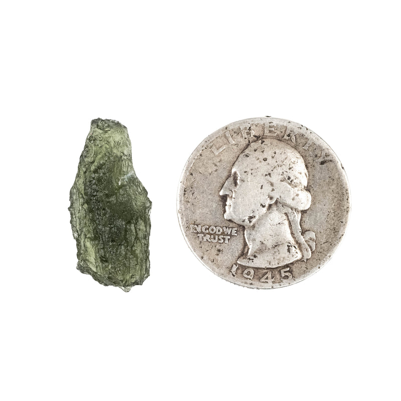 Moldavite 1.76 g 23x11x7mm