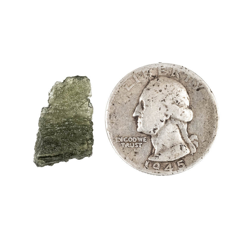 Moldavite 1.24 g 19x13x6mm