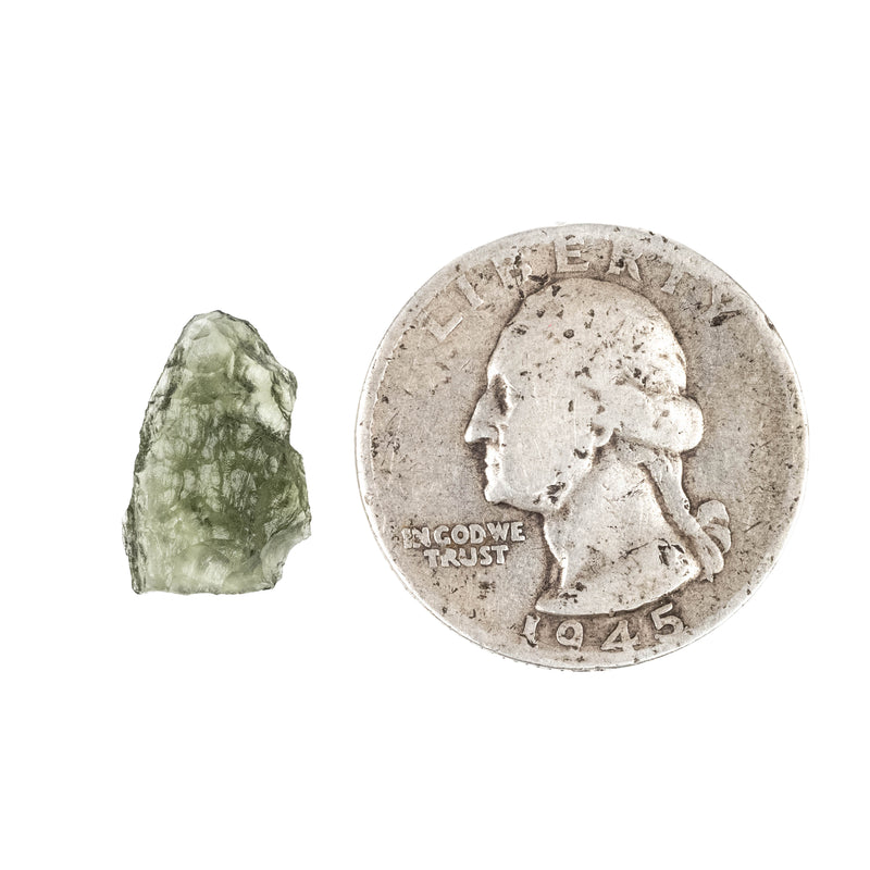 Moldavite 0.62 g 15x9x4mm