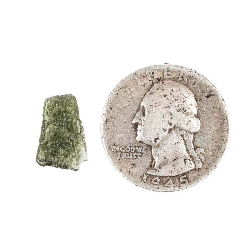 Moldavite 0.69 g 14x9x5mm
