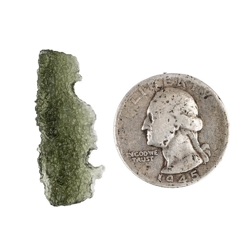 Moldavite 1.73 g 32x14x5mm