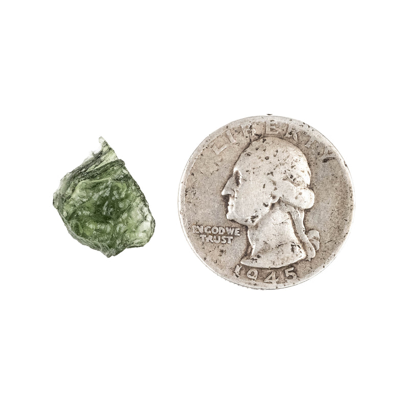 Moldavite 0.90 g 13x11x5mm