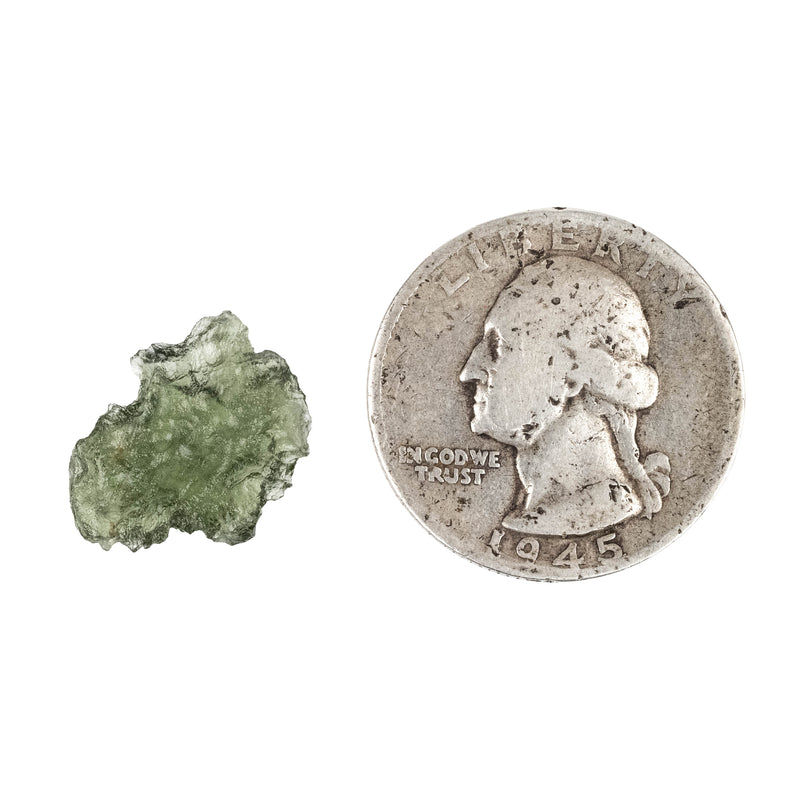 Moldavite 0.84 g 16x15x4mm