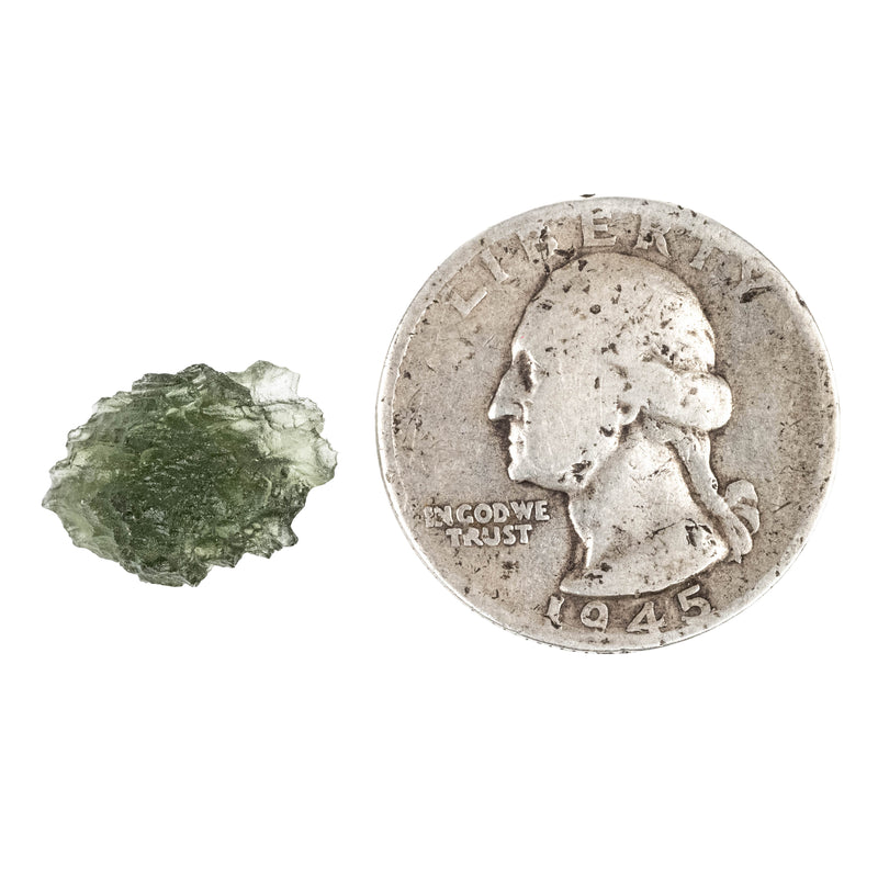 Moldavite 0.90 g 14x11x6mm