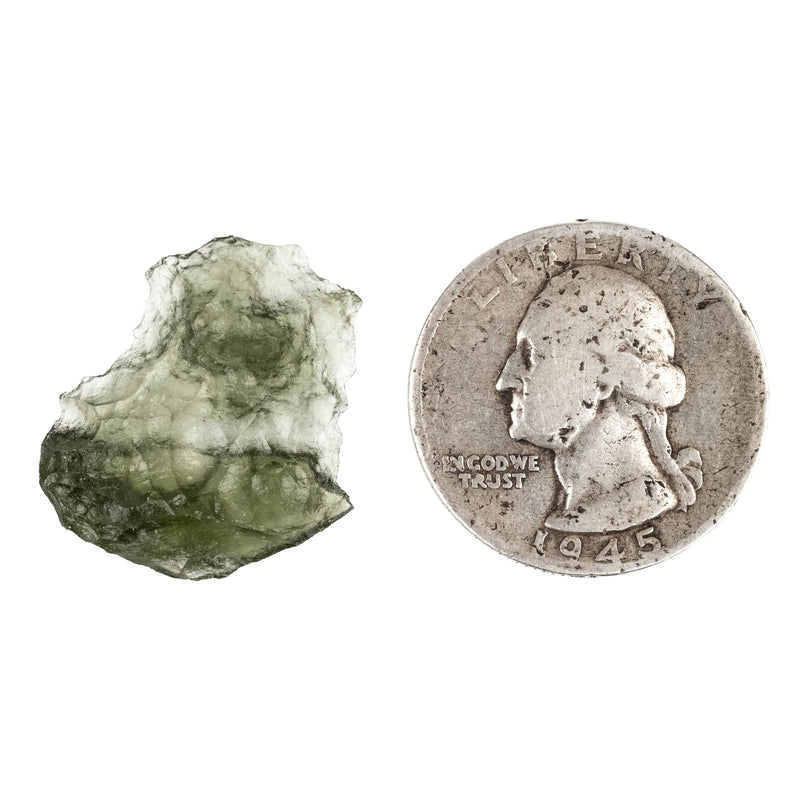 Moldavite 1.50 g 23x21x6mm