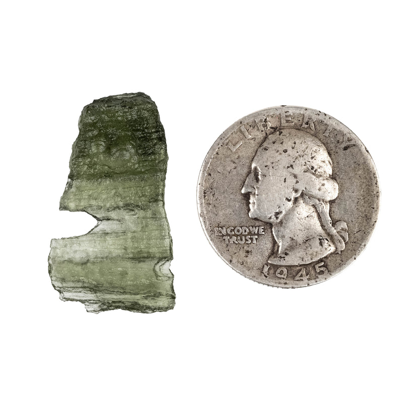 Moldavite 1.74 g 28x17x5mm