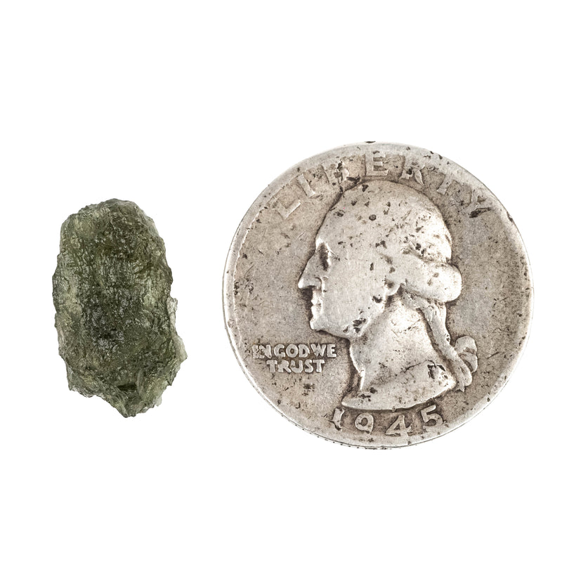 Moldavite 1.23 g 17x9x7mm
