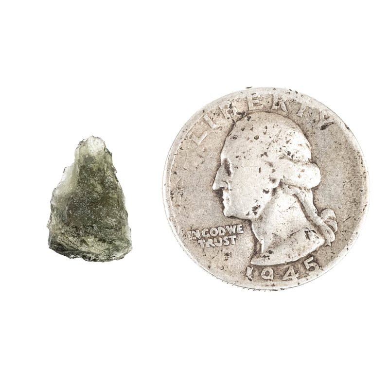 Moldavite 0.60 g 14x10x5mm