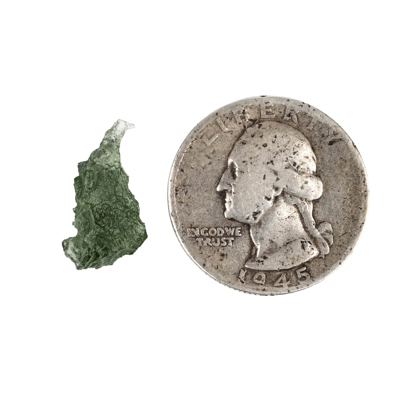 Moldavite 0.86 g 17x9x8mm