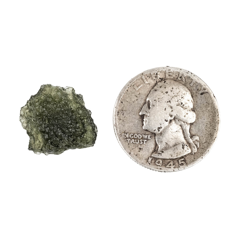 Moldavite 1.54 g 15x15x5mm