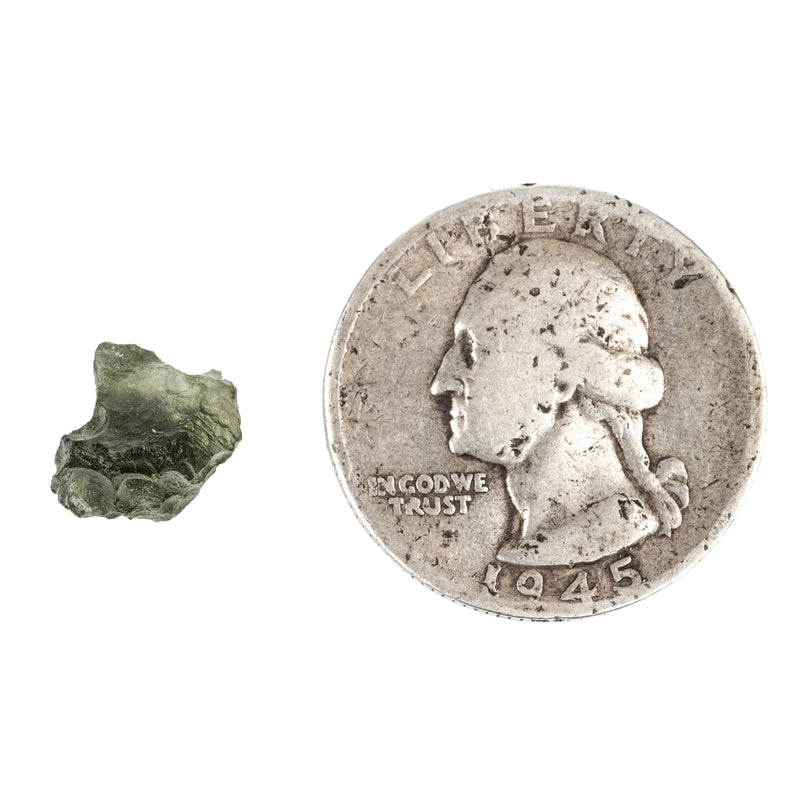 Moldavite 0.60 g 9x9x7mm