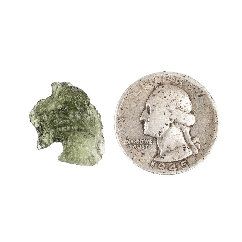 Moldavite 1.27 g 20x16x4mm