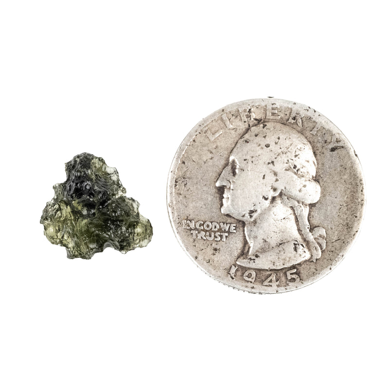 Moldavite 0.89 g 13x12x10mm