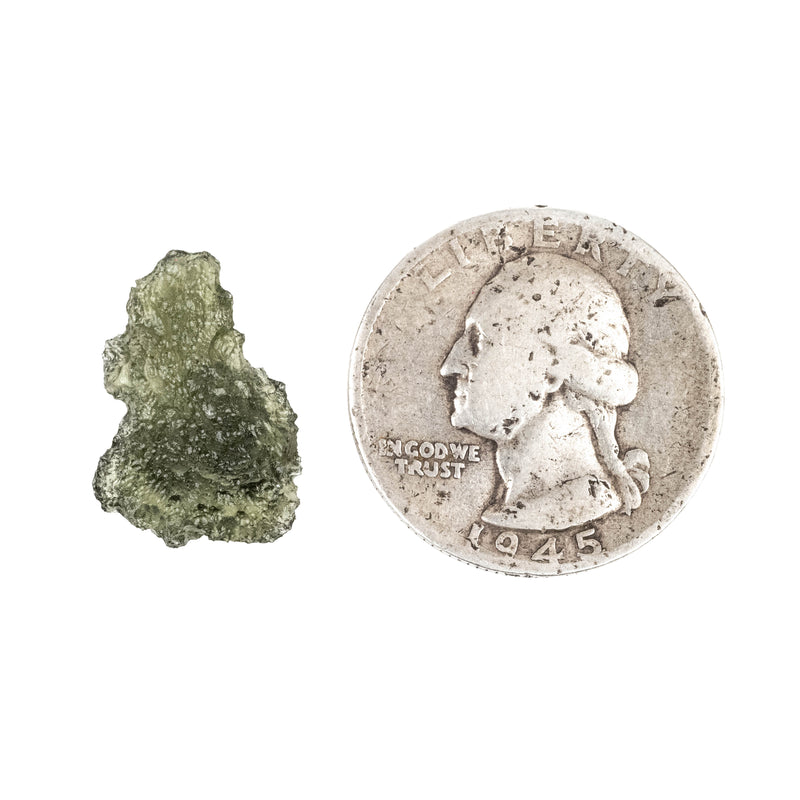 Moldavite 1.34 g 19x13x6mm