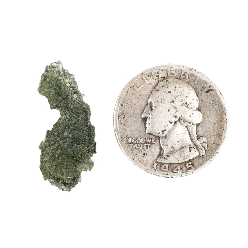 Moldavite 2.47 g 26x12x8mm
