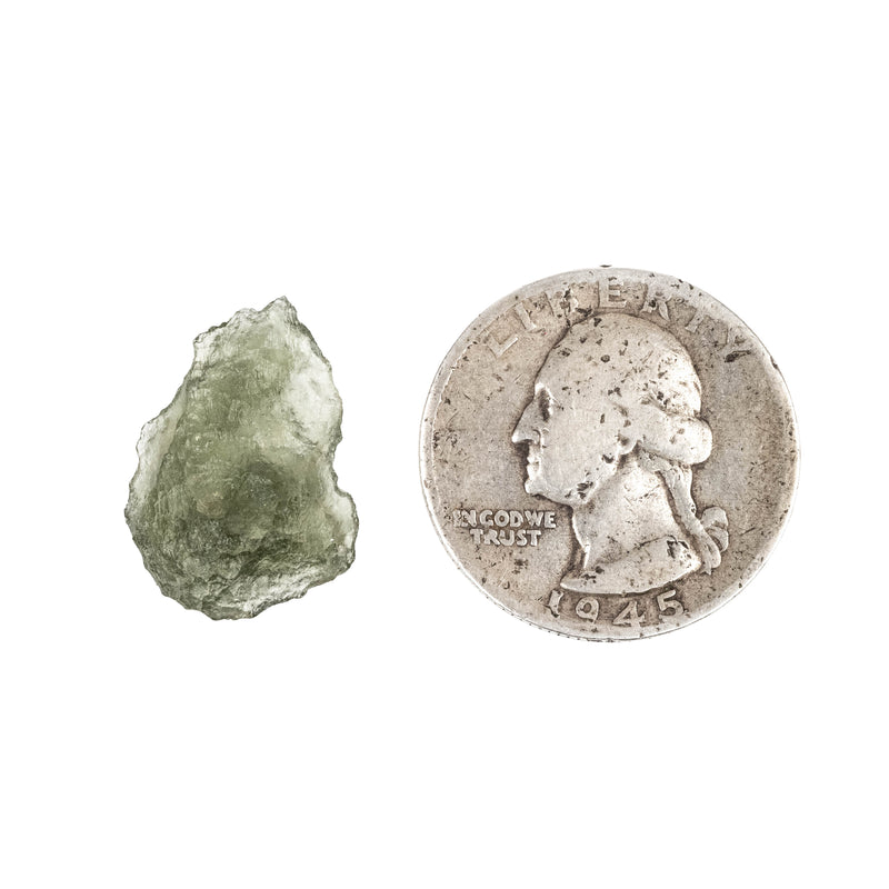 Moldavite 1.40 g 21x14x7mm