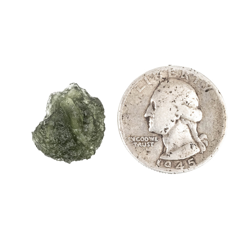 Moldavite 1.70 g 16x14x7mm