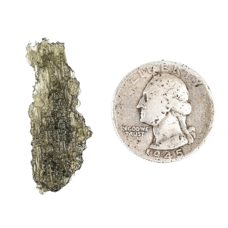 Moldavite 2.21 g 36x14x5mm