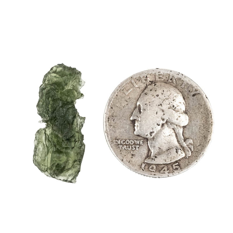 Moldavite 2.07 g 25x11x7mm