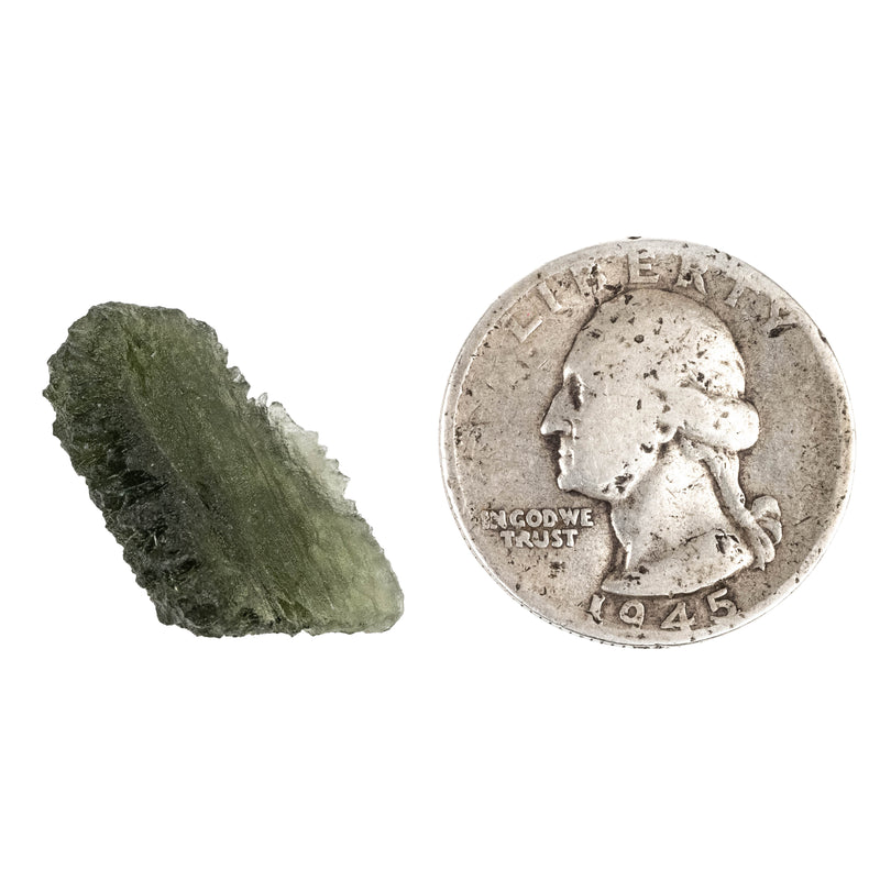 Moldavite 2.39 g 23x14x8mm