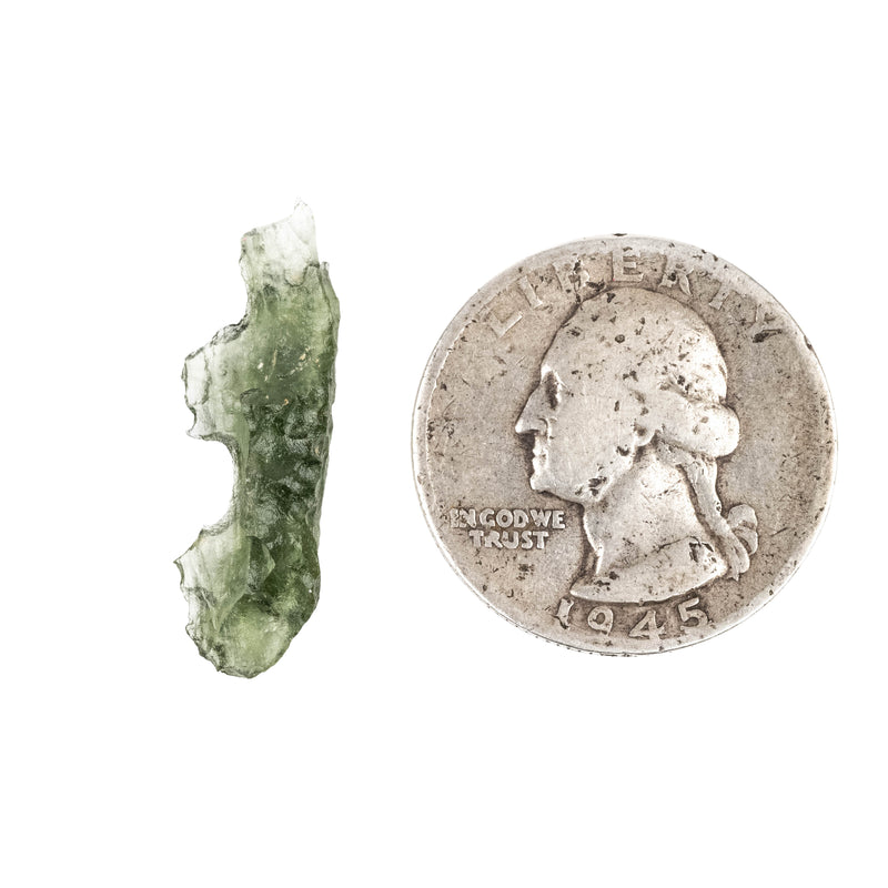 Moldavite 0.93 g 27x8x6mm