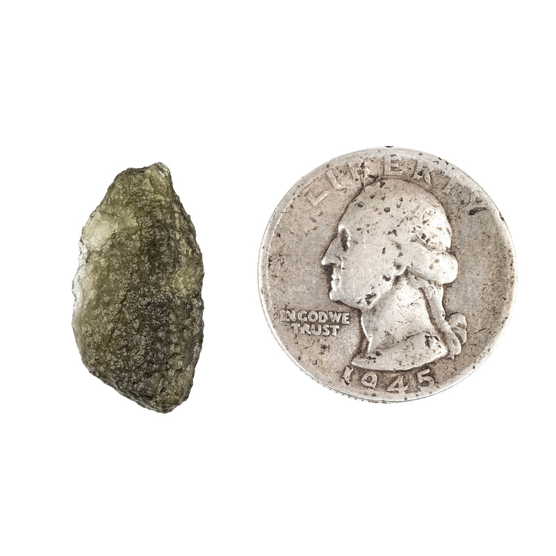 Moldavite 1.36 g 23x12x4mm