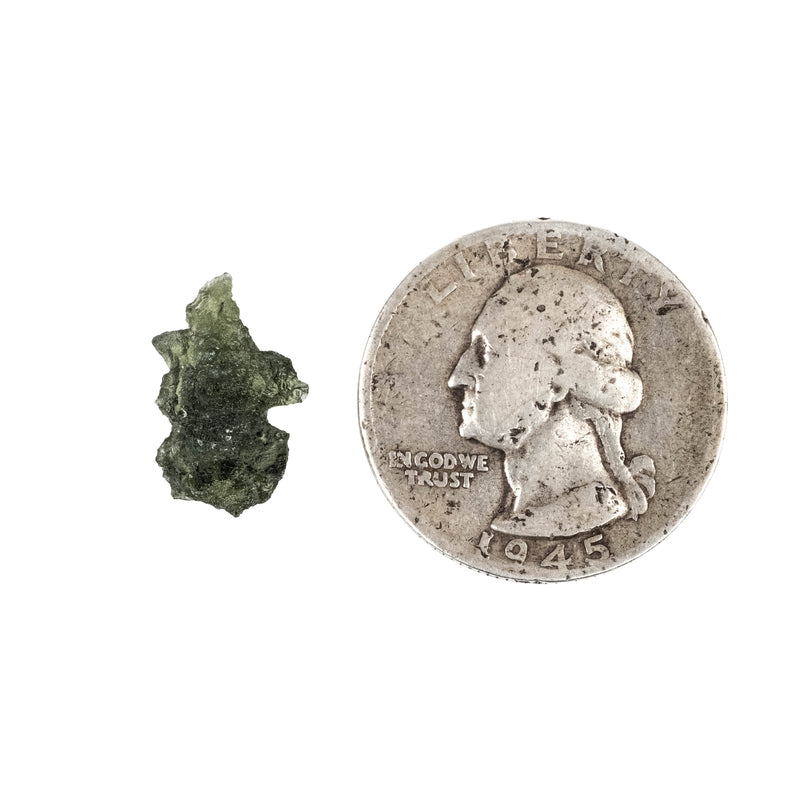 Moldavite 0.97 g 16x9x7mm