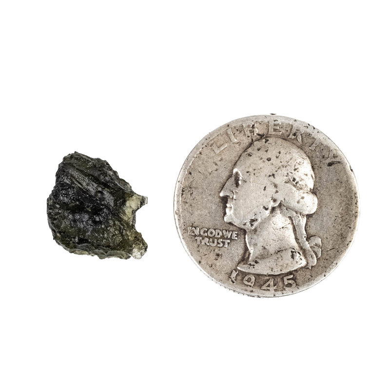 Moldavite 1.36 g 13x12x9mm - InnerVision Crystals