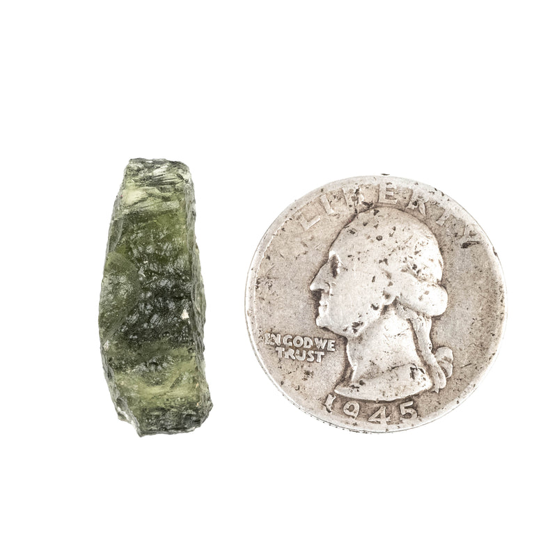 Moldavite 1.97 g 24x10x9mm