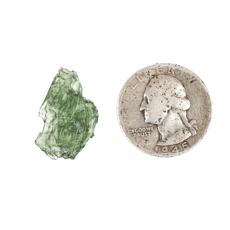 Moldavite 1.77 g 23x14x6mm