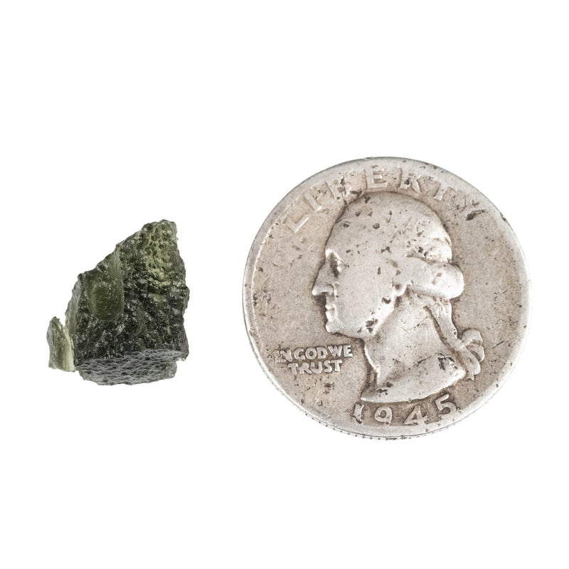 Moldavite 1.46 g 12x11x11mm - InnerVision Crystals