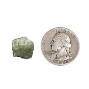 Moldavite 0.83 g 14x13x4mm - InnerVision Crystals
