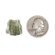 Moldavite 1.20 g 17x17x5mm - InnerVision Crystals