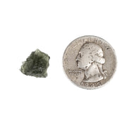 Moldavite 1.03 g 12x11x7mm - InnerVision Crystals