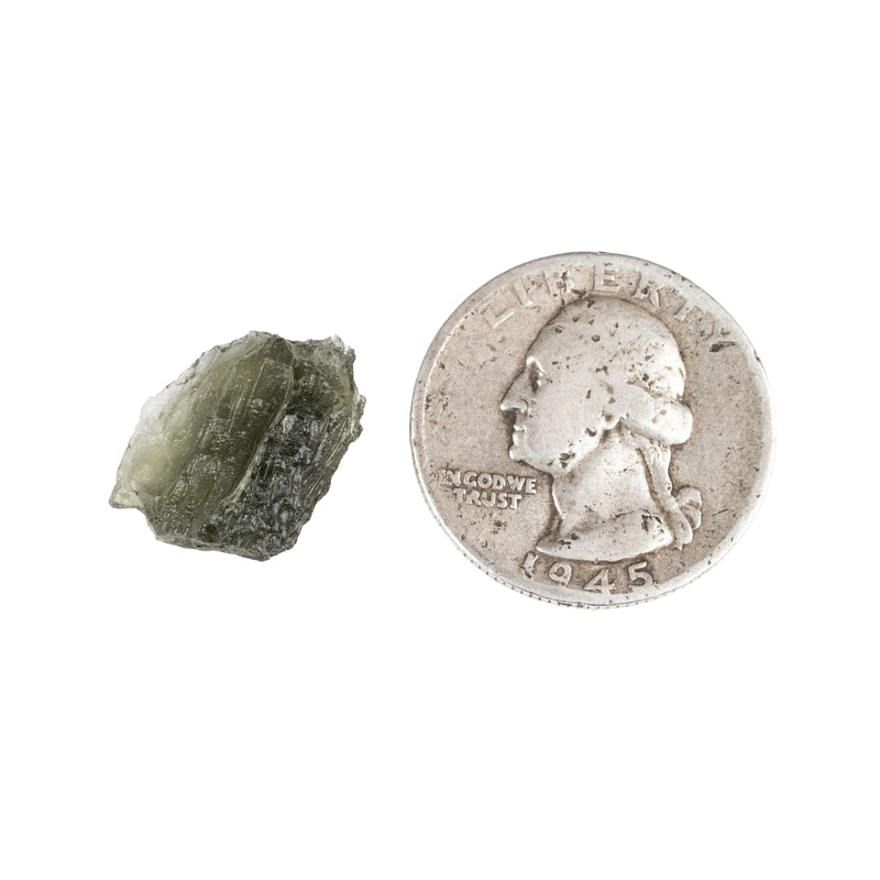 Moldavite 1.75 g 16x13x9mm - InnerVision Crystals