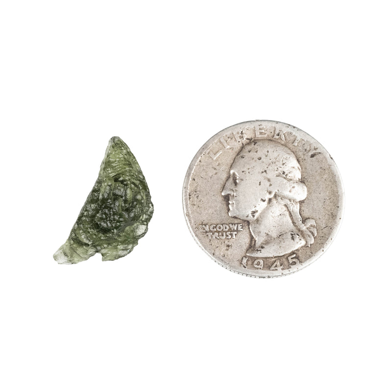 Moldavite 1.51 g 20x10x8mm - InnerVision Crystals